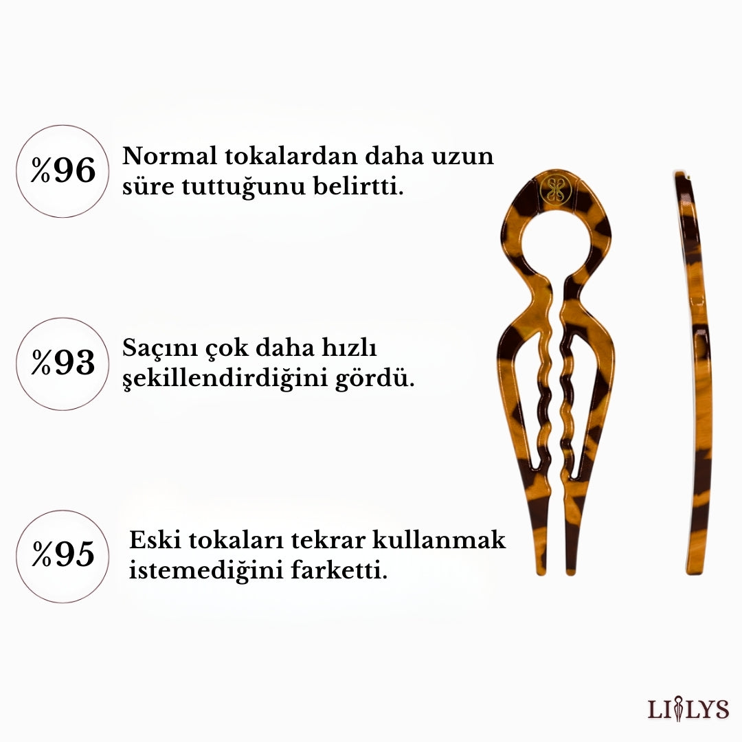 Prestij Saç Tokası - 3'lü Paket